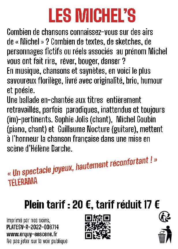 Michels flyer verso 