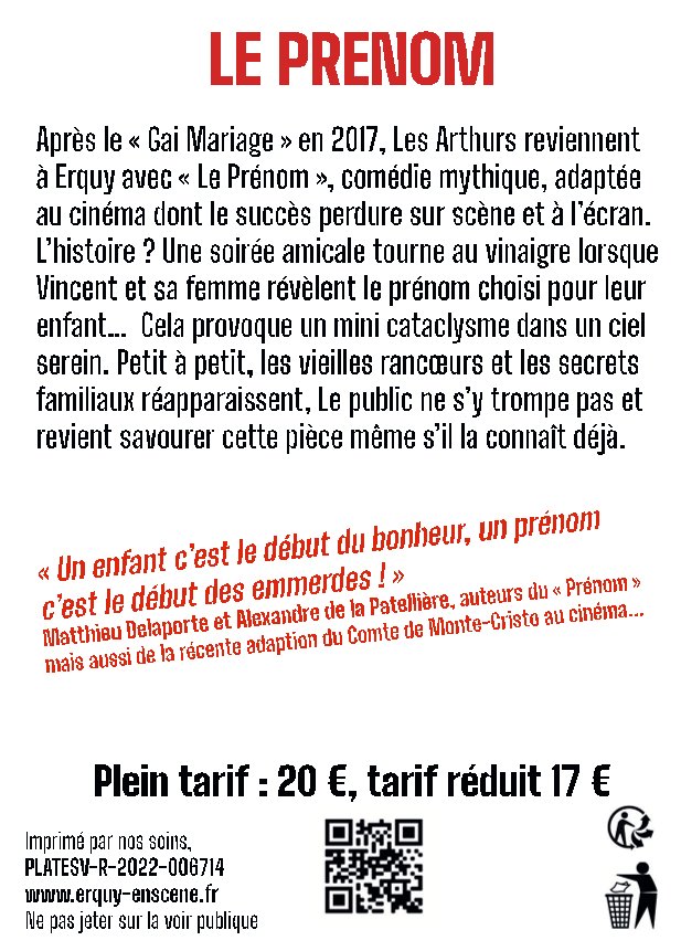 prenom flyer verso